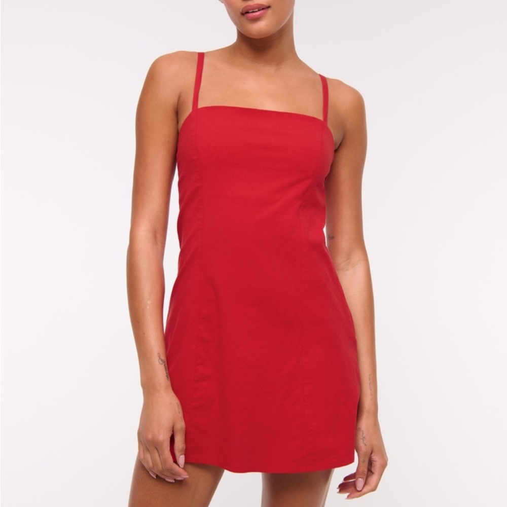 A&F bra-free skort dress